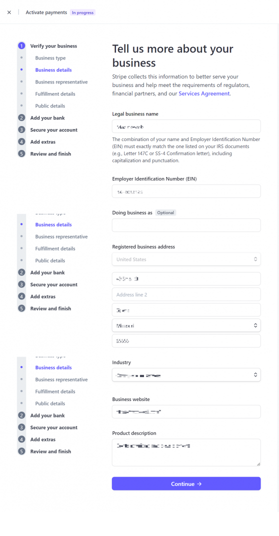 0*4S3HJbsuRQdv DXA Stripe Account For Non-US Residents