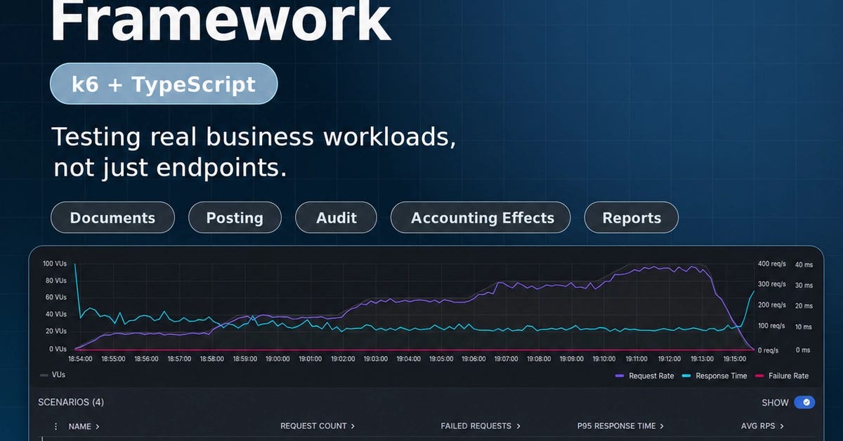 Testing NGB Platform Beyond a Small Demo Dataset with k6 and TypeScript