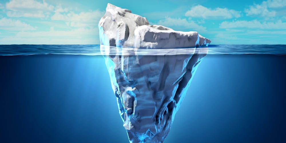 the deep web iceberg explained