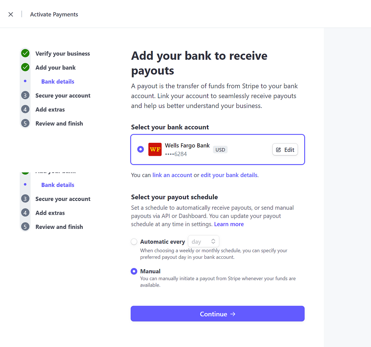 stripe account in south africa