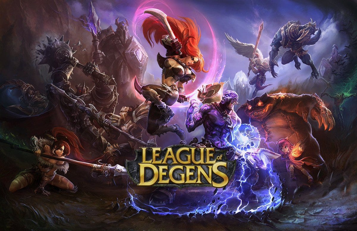 League of Degens X Crypto