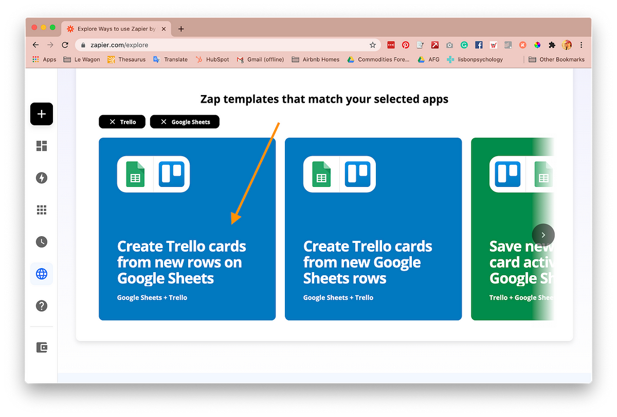 Zapier screenshot