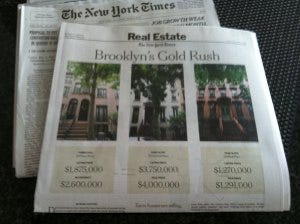 NYTimes Real Estate cover