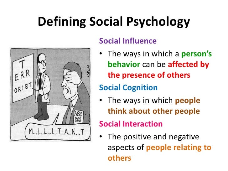 Social Psychology Examples In Real Life