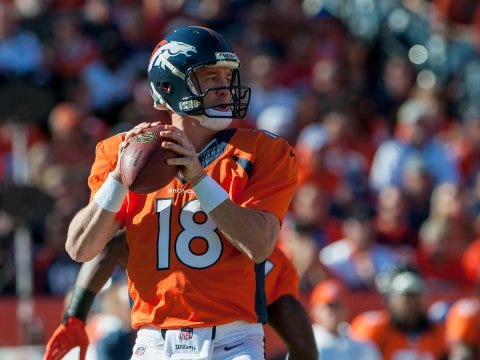 peyton manning denver broncos 2013 quarterback