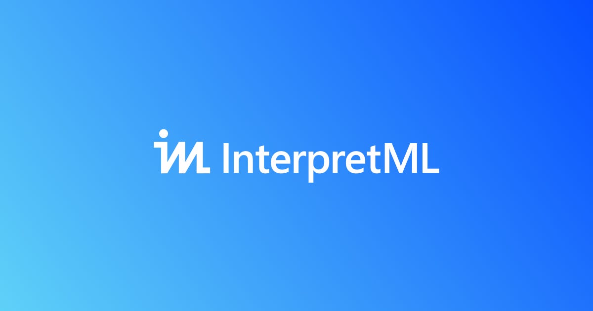 InterpretML: Easy GlassBox or BlackBox ML Model Explainability