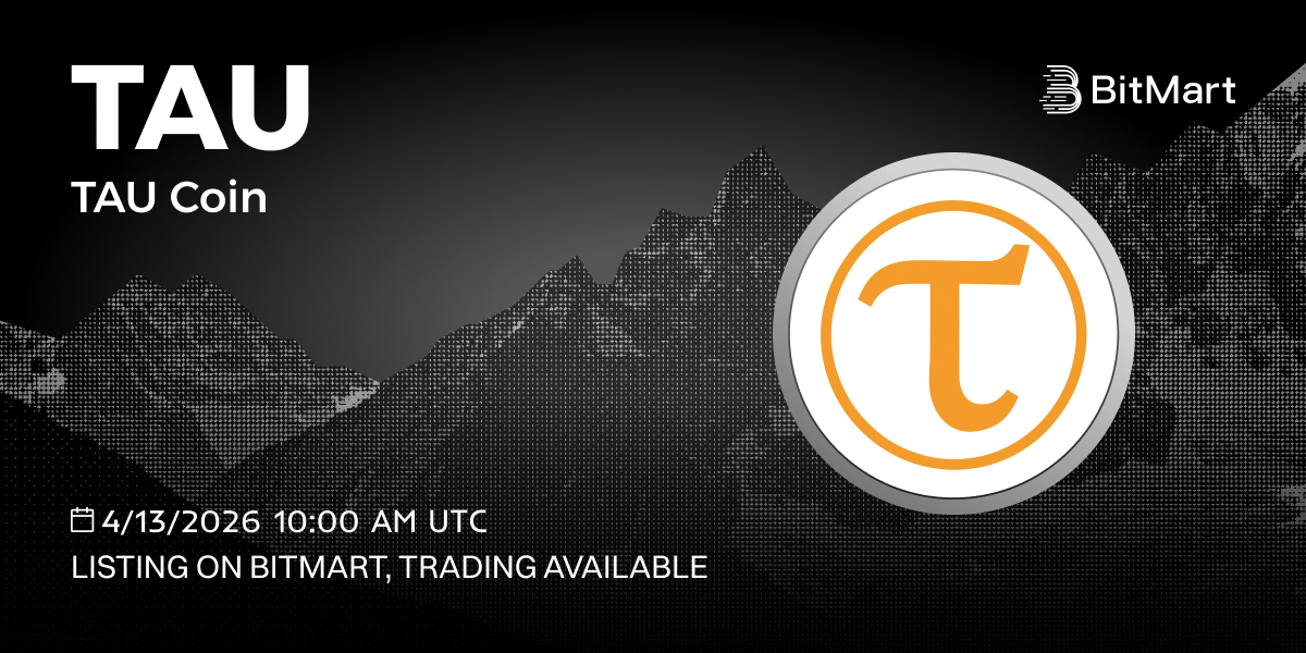 TAU Coin (TAU), Listed on BitMart Exchange