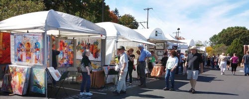 PHOTO COURTESY MANDEE KUENZLE / The New Hope Outdoor Juried Arts & Crafts Festival will take place this weekend and include work from more than 175 artisans.