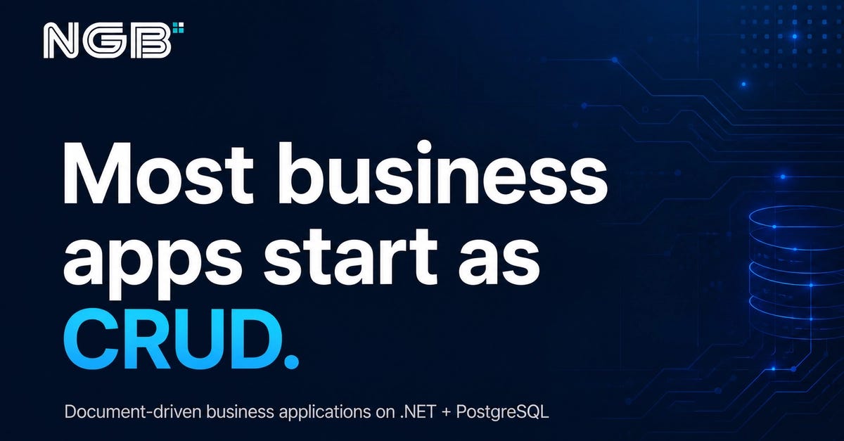 Why CRUD Is Not Enough for Serious Business Apps