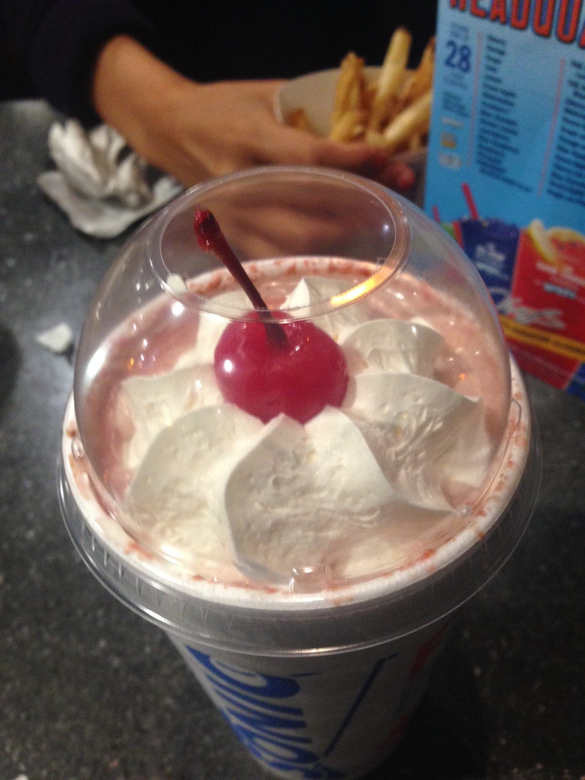 The Sonic Milkshake Shot Club ChocolateCovered Strawberry