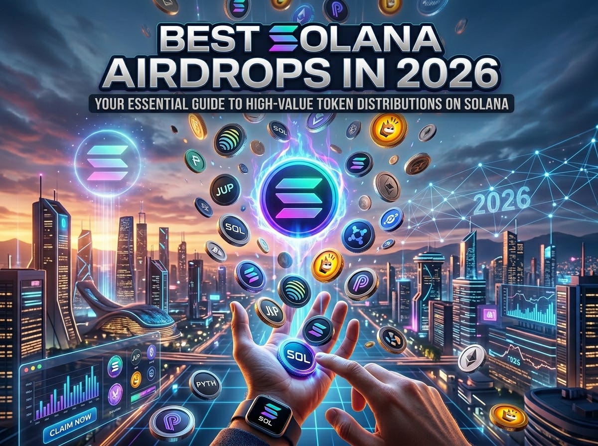 Best Solana Airdrops in 2026: Beginner-Friendly Watchlist, Risks, and Safe Farming Strategy