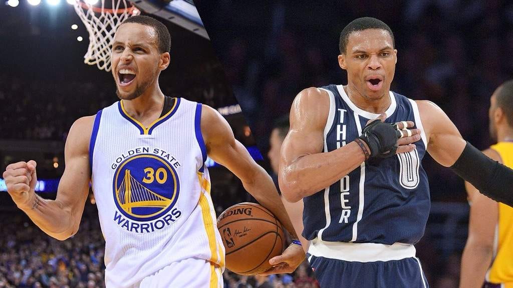 “russell westbrook vs stephen curry”的图片搜索结果