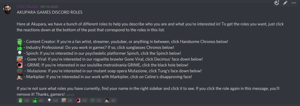 Server Categories – Discord