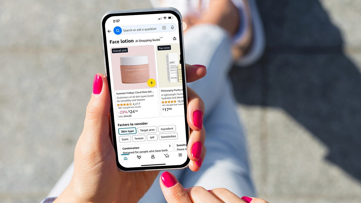 Amazon Unveils AI-Powered Shopping Guides to Enhance Online Shopping Experience