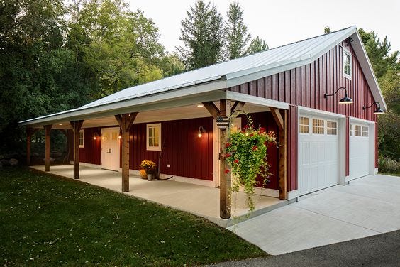 5 Awesome Pole Barn Porch Ideas To Boost Curb Appeal