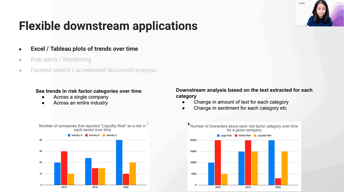 10-Ks information extraction case studies