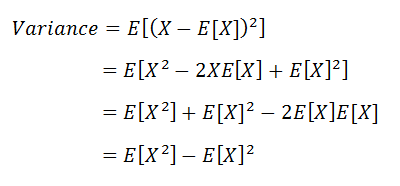 Figure 24: Proof of the variance formula. | Bernoulli Distribution a Probability Tutorial with Python