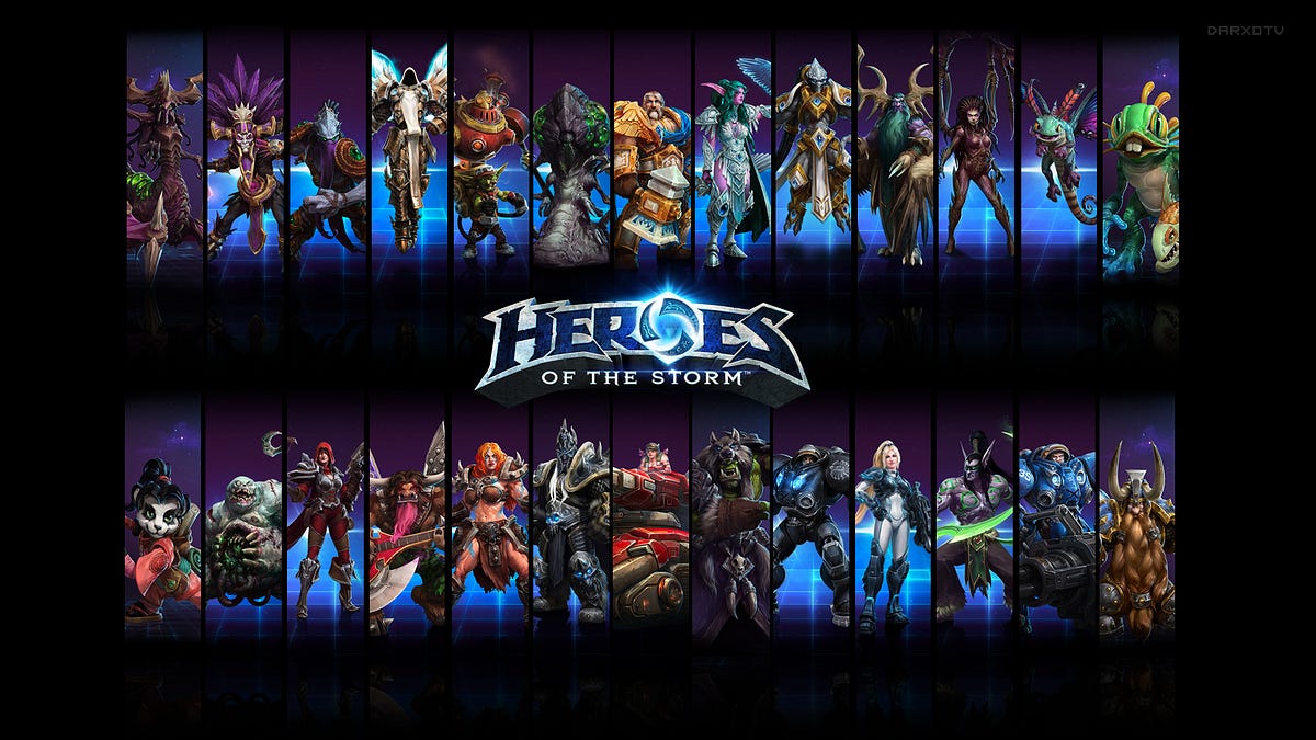 Heroes Of The Storm Characters Heroes Of The Storm Characters