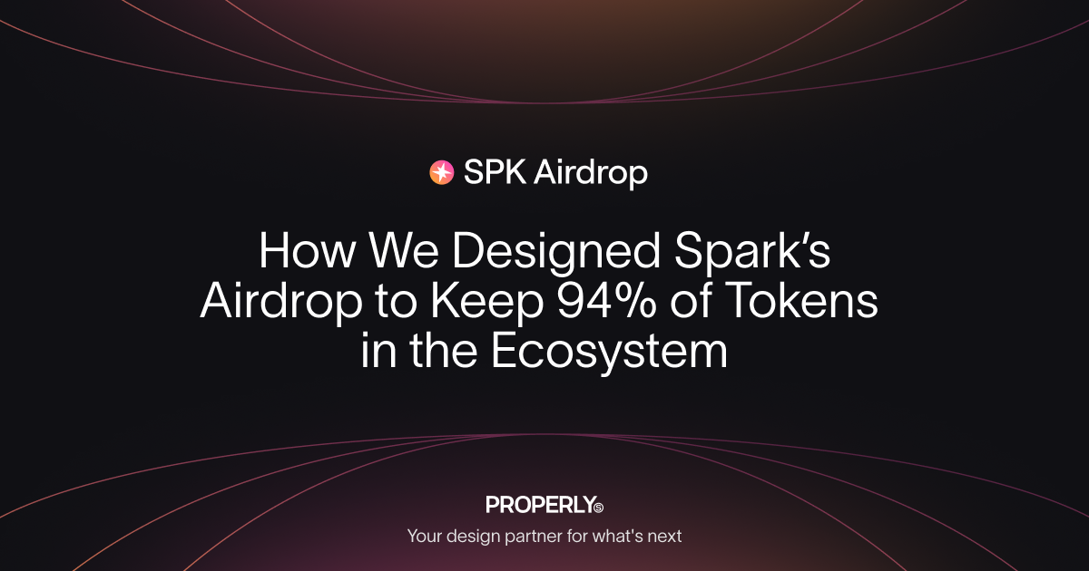 How We Designed Spark’s Airdrop to Keep 94% of Tokens in the Ecosystem
