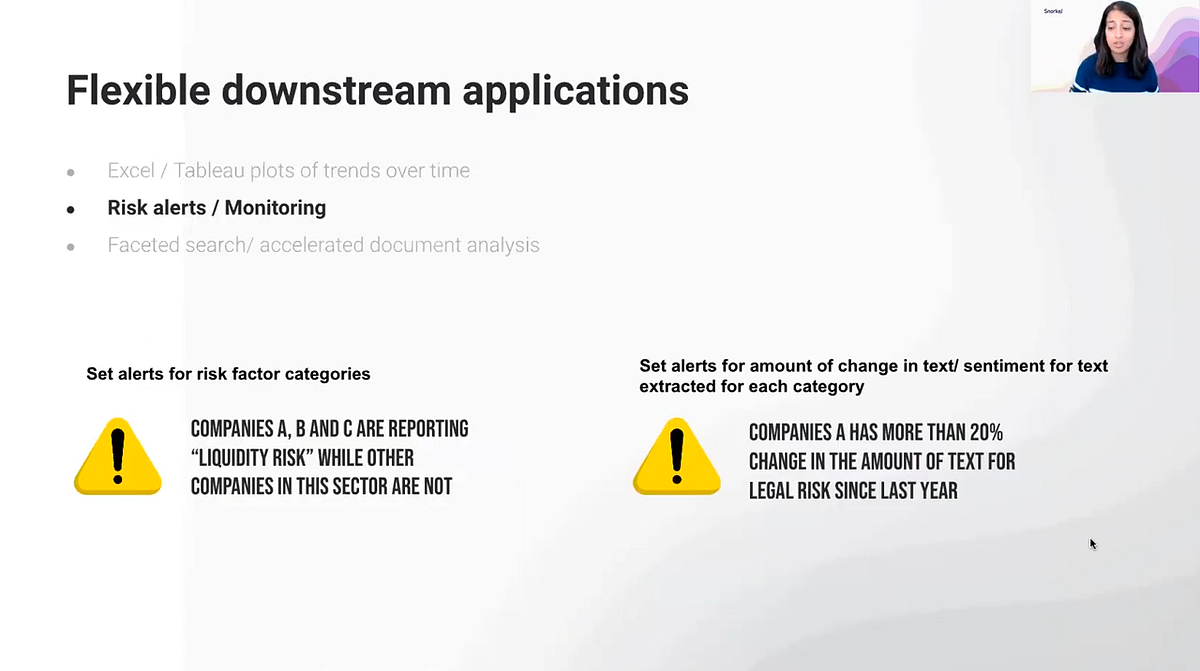 10-Ks information extraction case studies