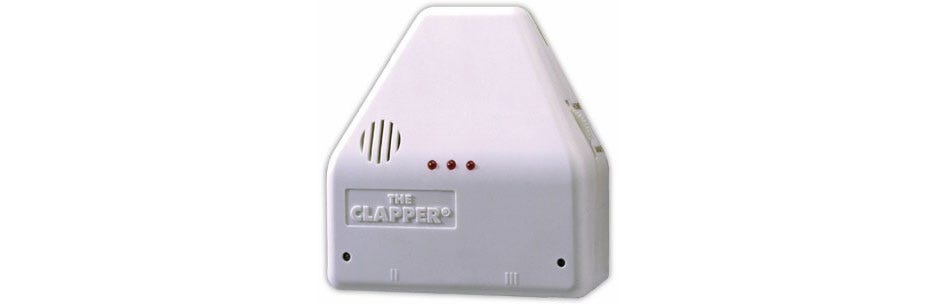 The Gadget We Miss: The Clapper. Clap On! Clap Off! At least, that was…, by Richard Baguley, People & Gadgets