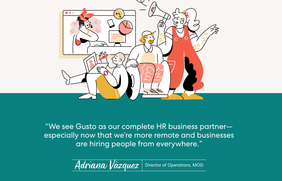 a review of Gusto, an HR software solution