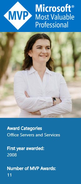 MVP Profile Agnes Molnar, 2018