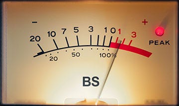 Image result for picture of b s meter
