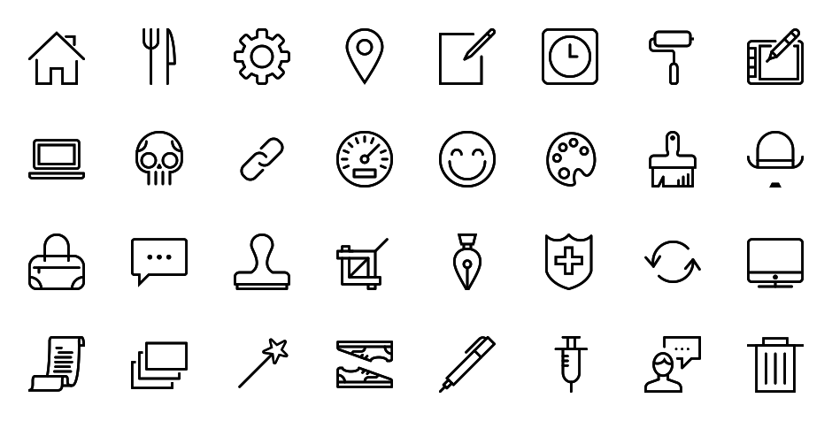 50 Icon Sets with Stroked Icons – The Iconfinder Blog