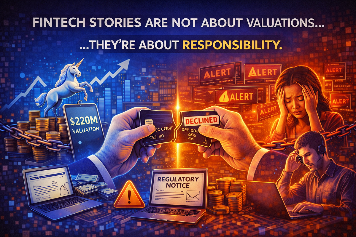 Fintech Stories Are Not About Valuations. They’re About Responsibility.