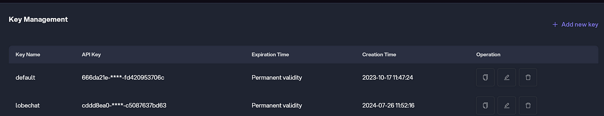 novita ai llm api key