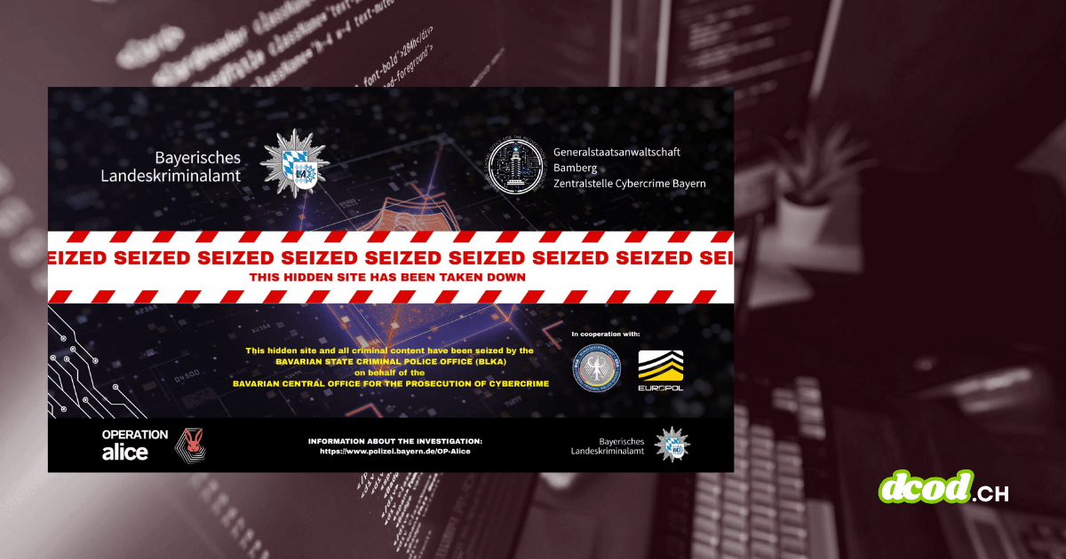 Operation Alice : Europol démantèle 373 000 sites sur le Dark Web