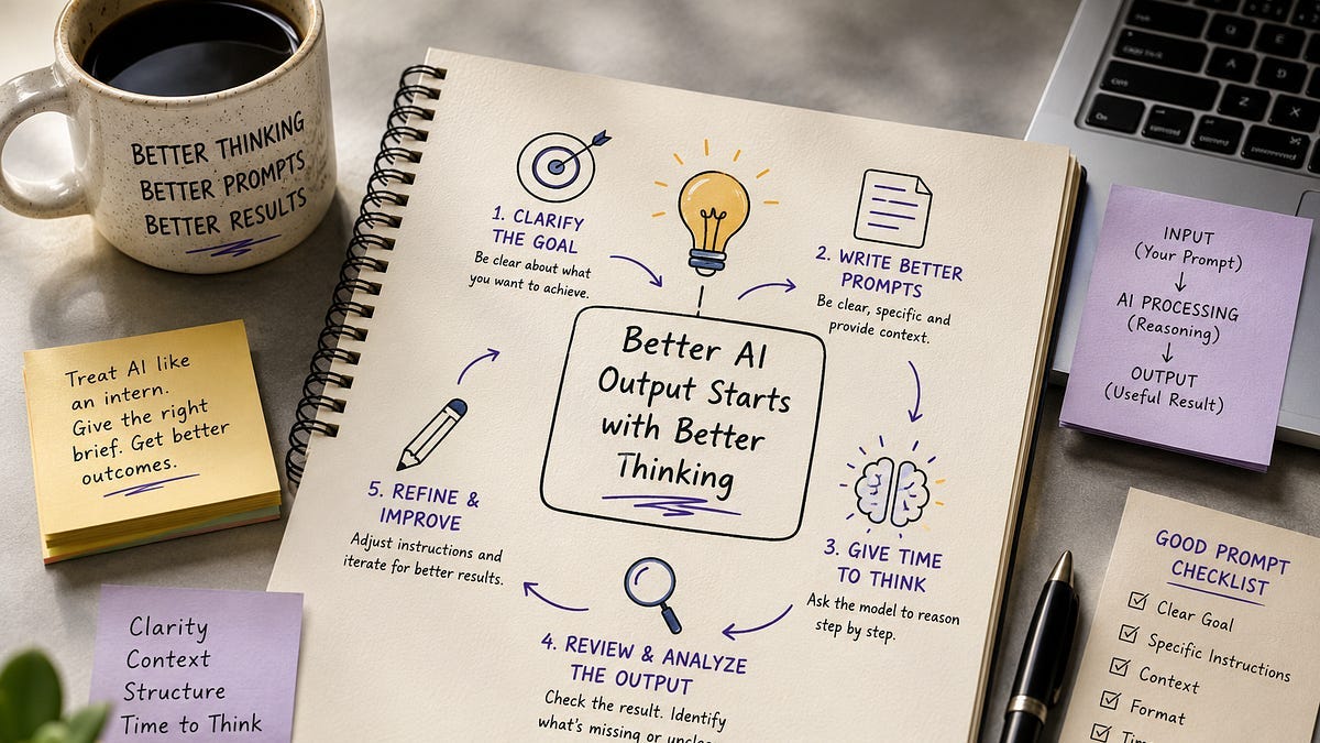 Prompt Engineering Taught Me That Better AI Output Starts with Better Thinking