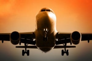 airplane landing