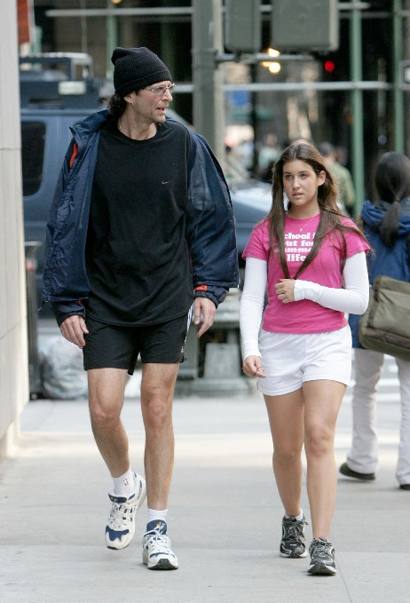 Howard Stern Jogging In NYC With Daughter Ashley.