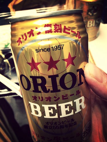 オリオン缶ビール