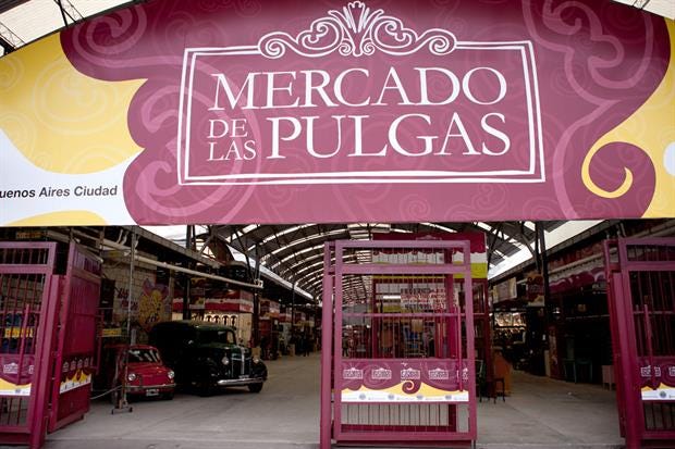 Resultado de imagen de mercado de las pulgas buenos aires"