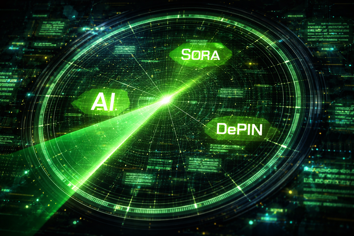 AI Concept Coins Flying Everywhere?