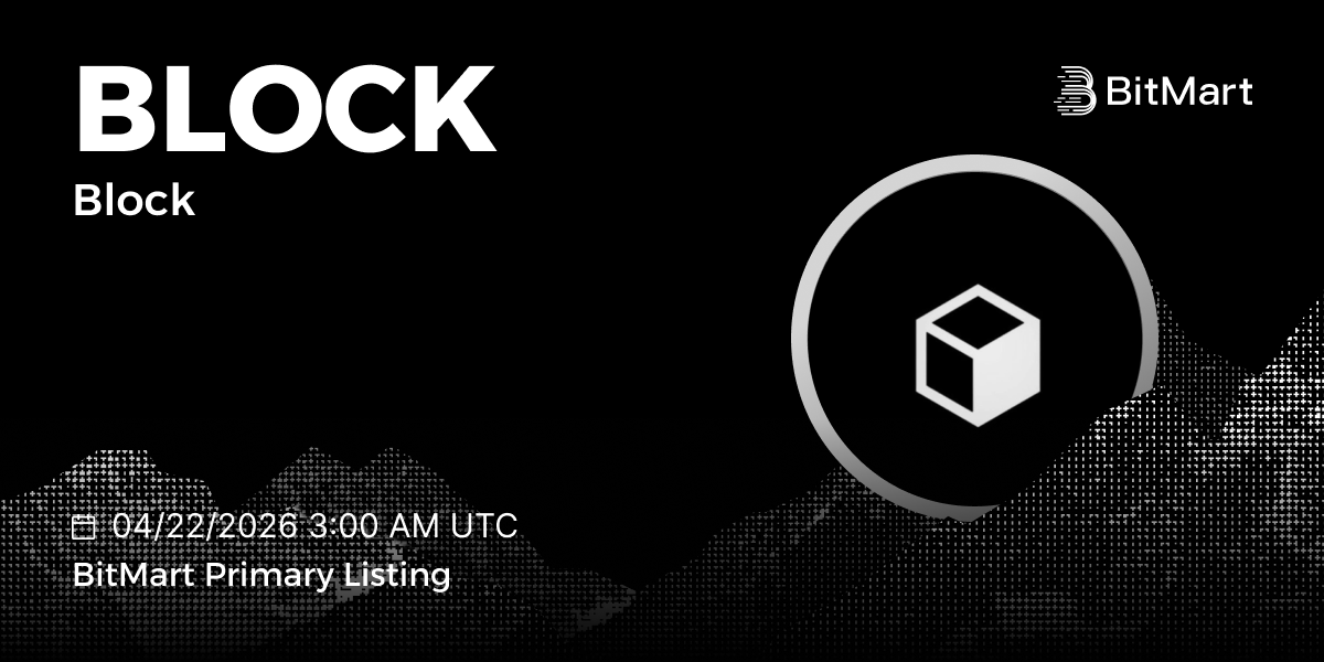 Block (BLOCK), Listed on BitMart Exchange