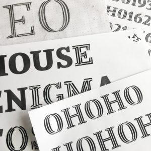 Crafting the decorative capitals