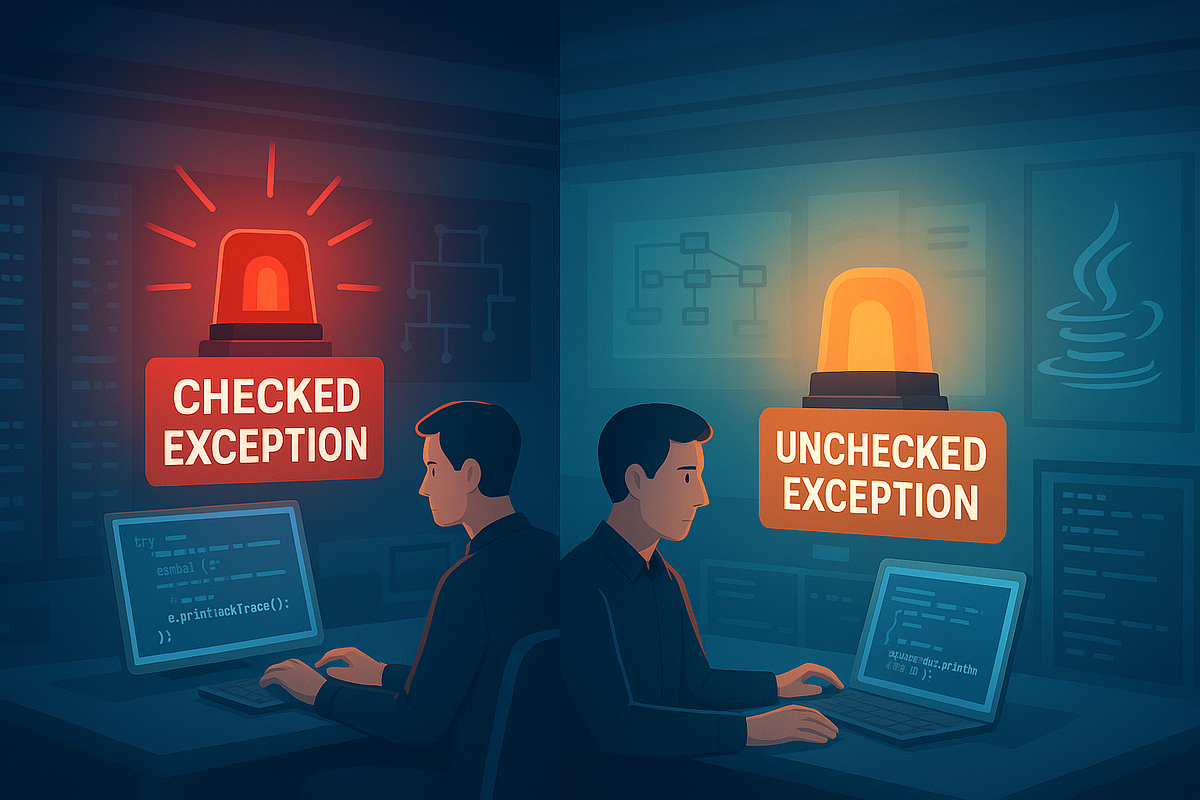 Checked et Unchecked Exceptions en Java : comprendre la différence une bonne fois pour toutes