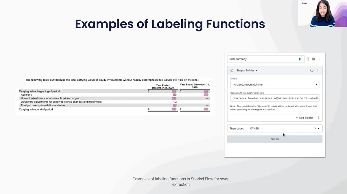 10-Ks information extraction case studies