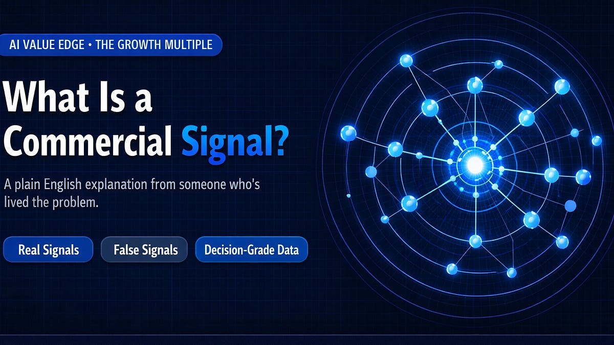 What Is a Commercial Signal? A Plain English Explanation