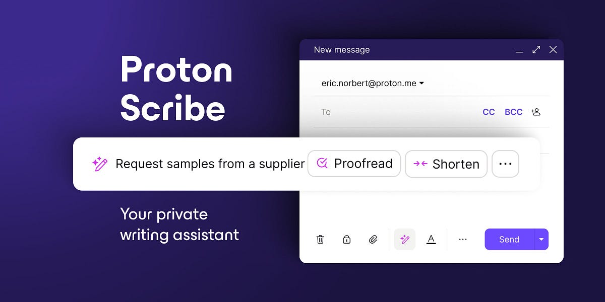 Proton Scribe: The Privacy-First AI Writing Assistant for Secure Email Communication