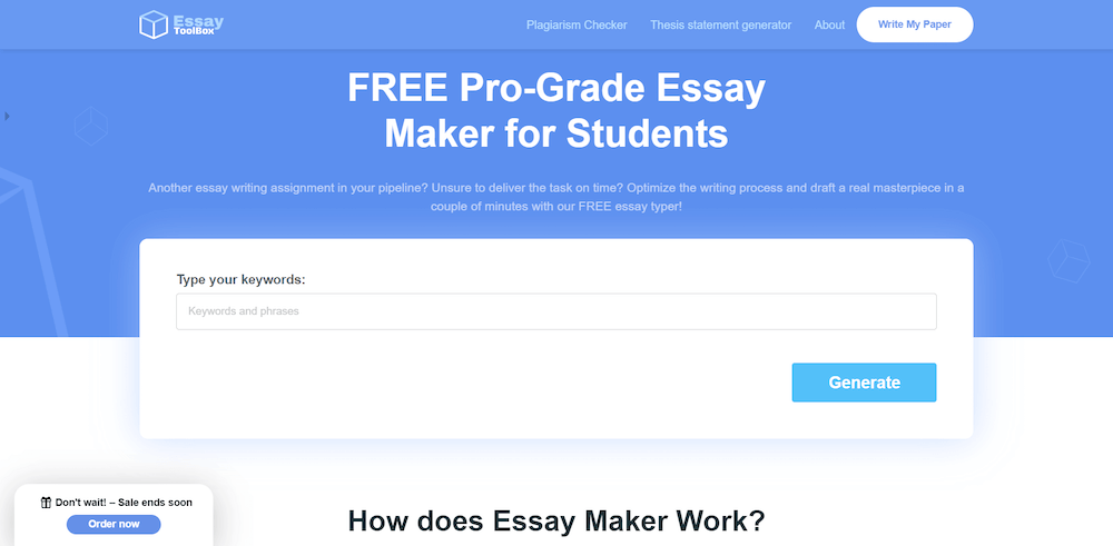 best essay maker app