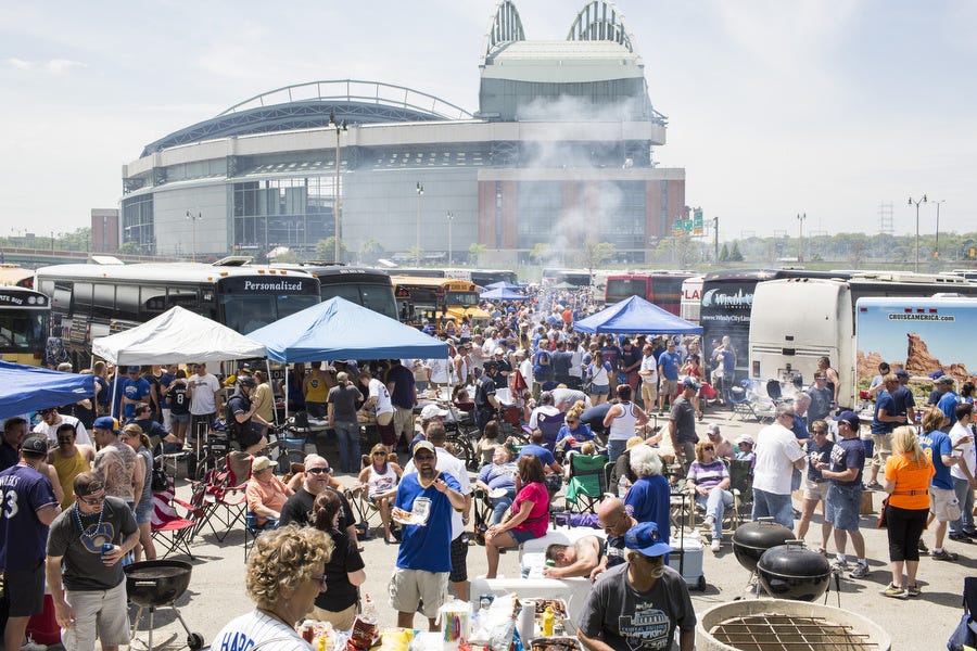 Image result for brewers tailgating