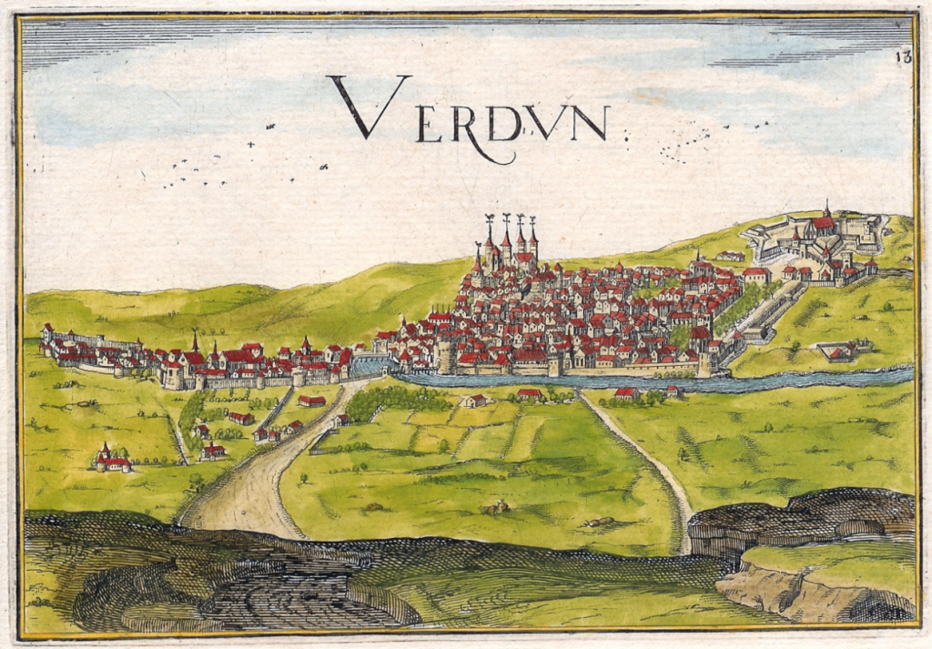 Verdun in 1638 (Wikipedia)