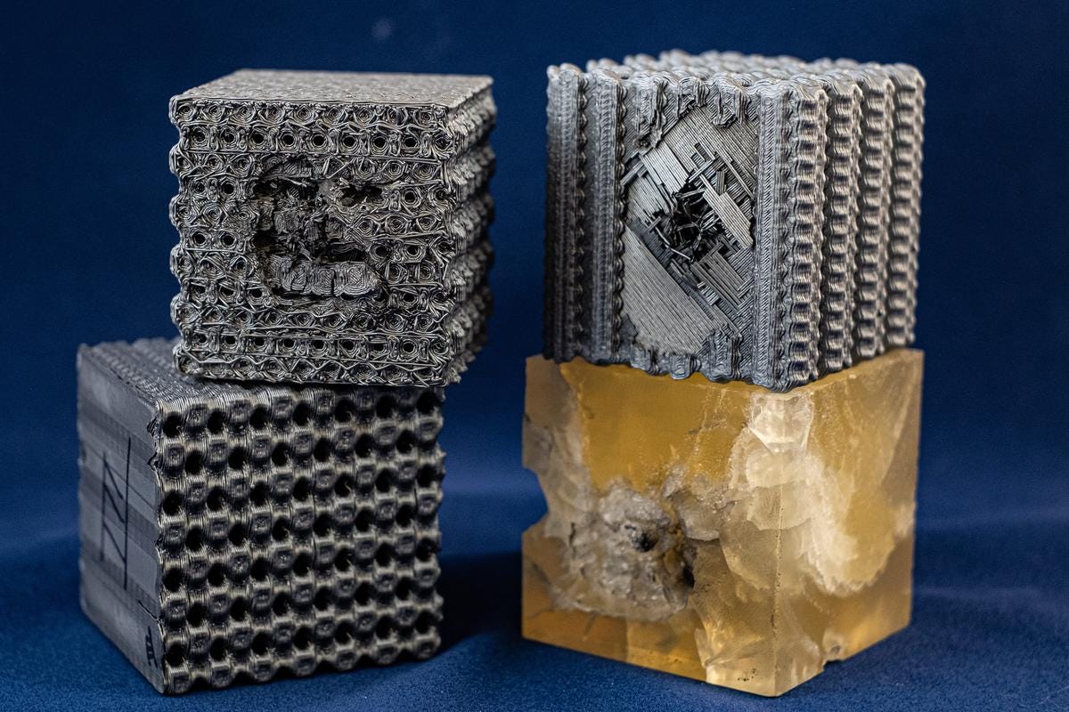 Printed, not Made: Bulletproof 3D printed cubes