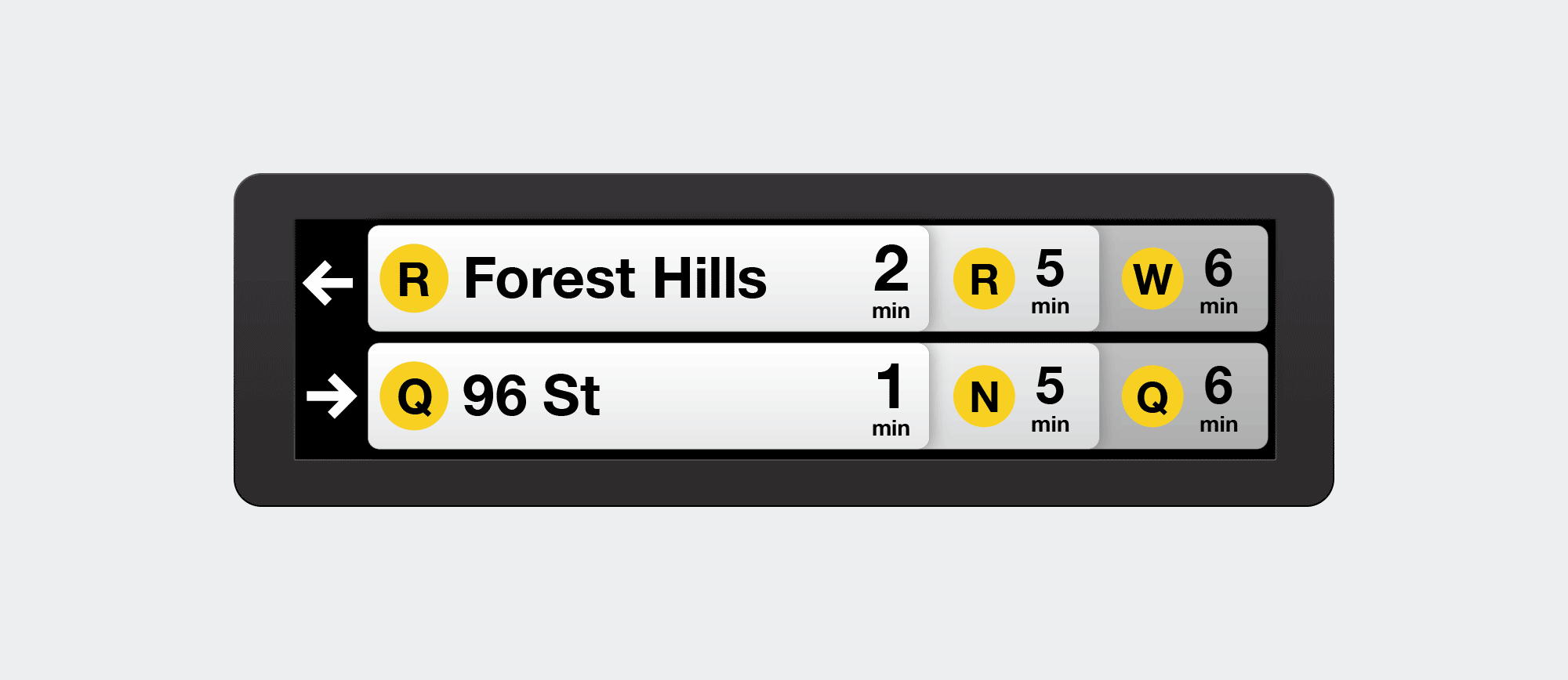 Designing effective countdown clocks for the MTA UX Collective