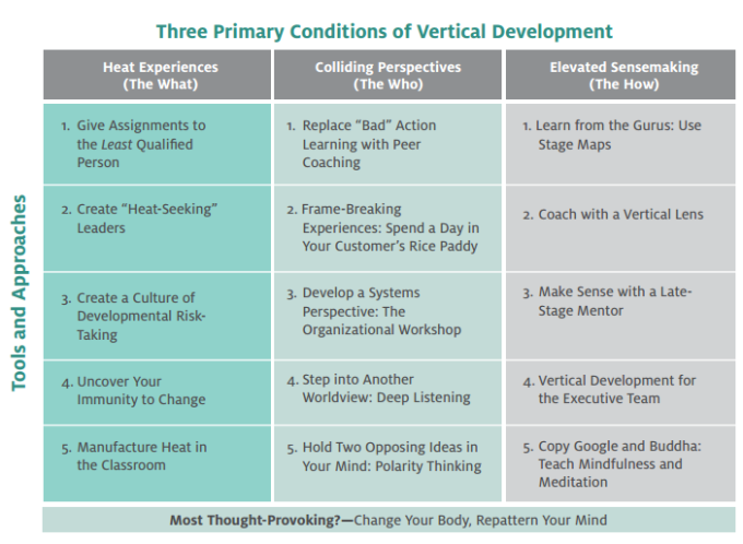 Vertical (Leadership) Development [Petrie] – Org Hacking – Medium